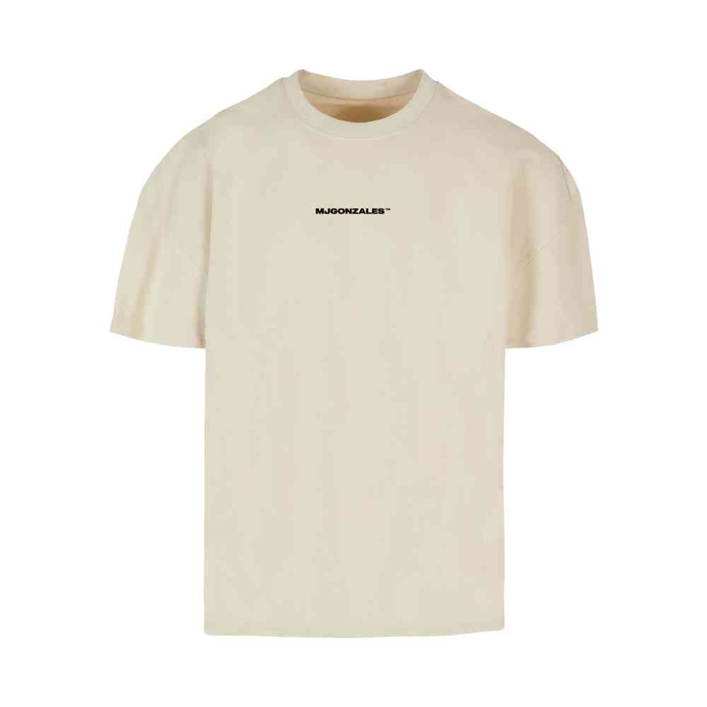 MJ GONZALES - Graffiti X Heavy Boxy Heren Tshirt - Creme